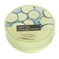 Крем для лица The Face Shop Травяной день Массажный с Огурцом 150 мл