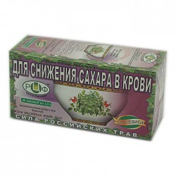 Фиточай, Сила российских трав ф/пак. 1.5 г №20 Стевия №19 Для снижения сахара в крови