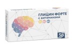 Глицин форте с витаминами B1 B6 B12, Smart Products (SP) (Смарт Продукт (СП)) табл. 600 мг №30 БАД к пище 300 мг глицина